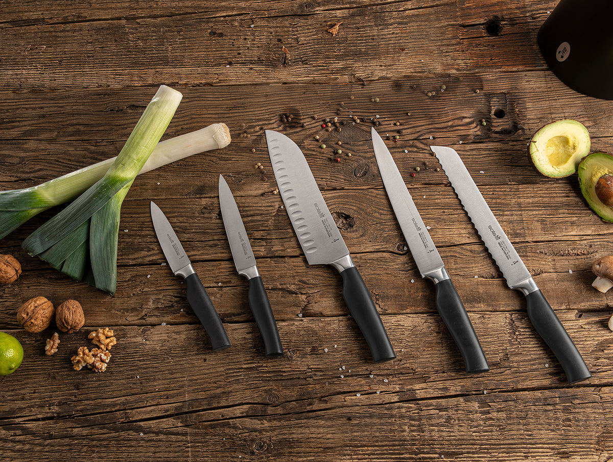 Welke soorten messen worden gebruikt in de keuken?