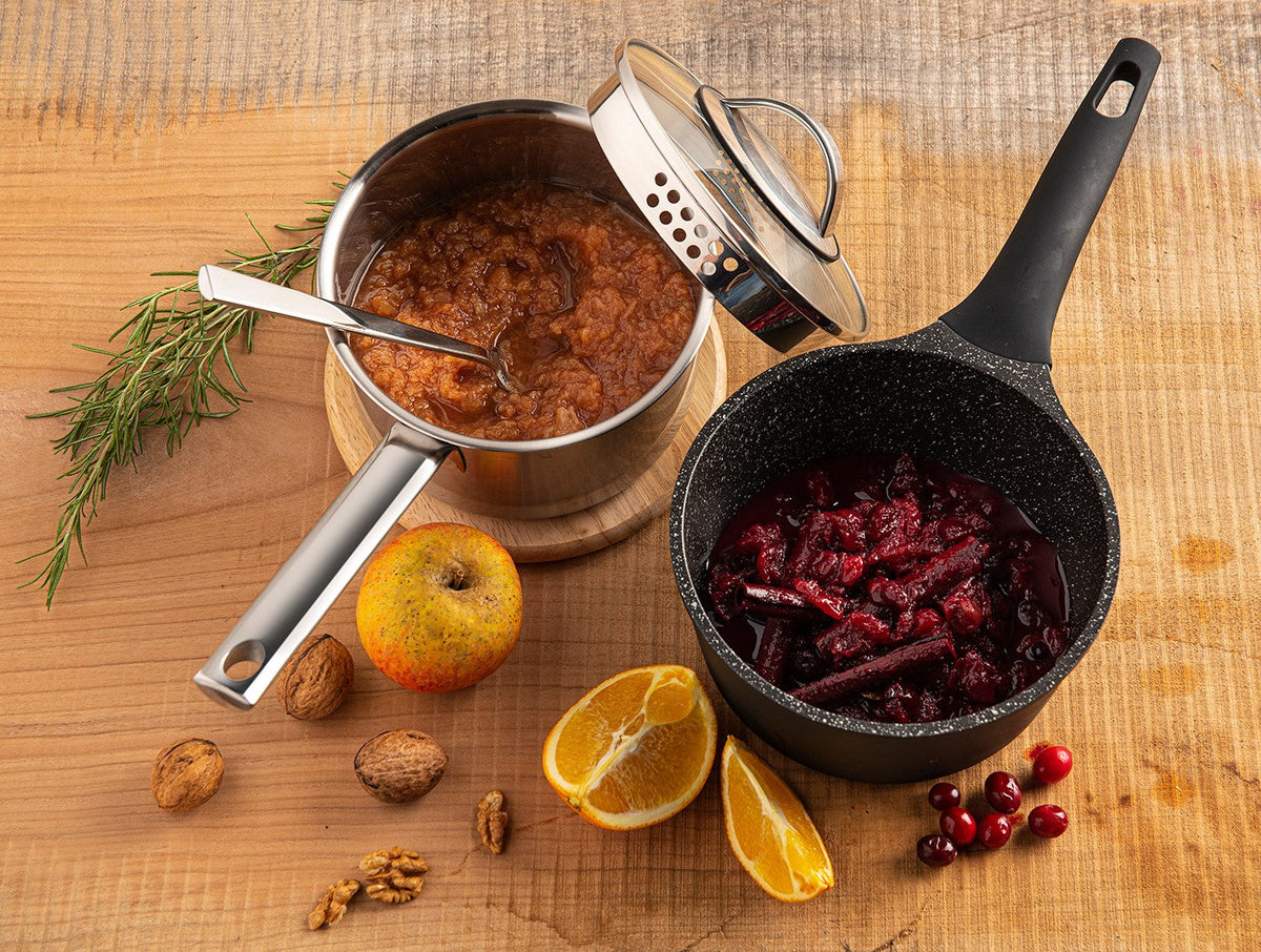 Appel compote &amp; Cranberry compote