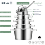 Diamond PREMIUM Topfset 5-teilig