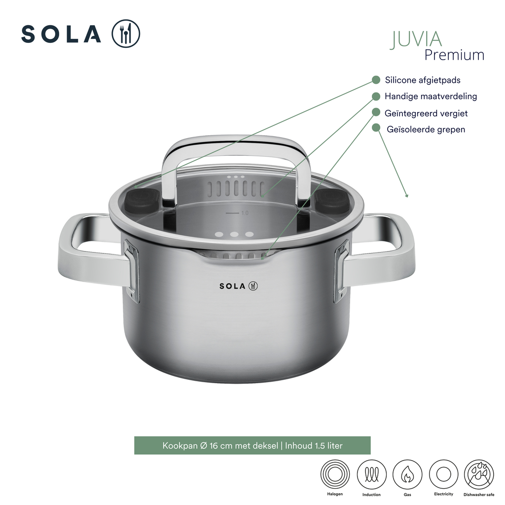 Juvia SIGNATURE Topfset 4-teilig