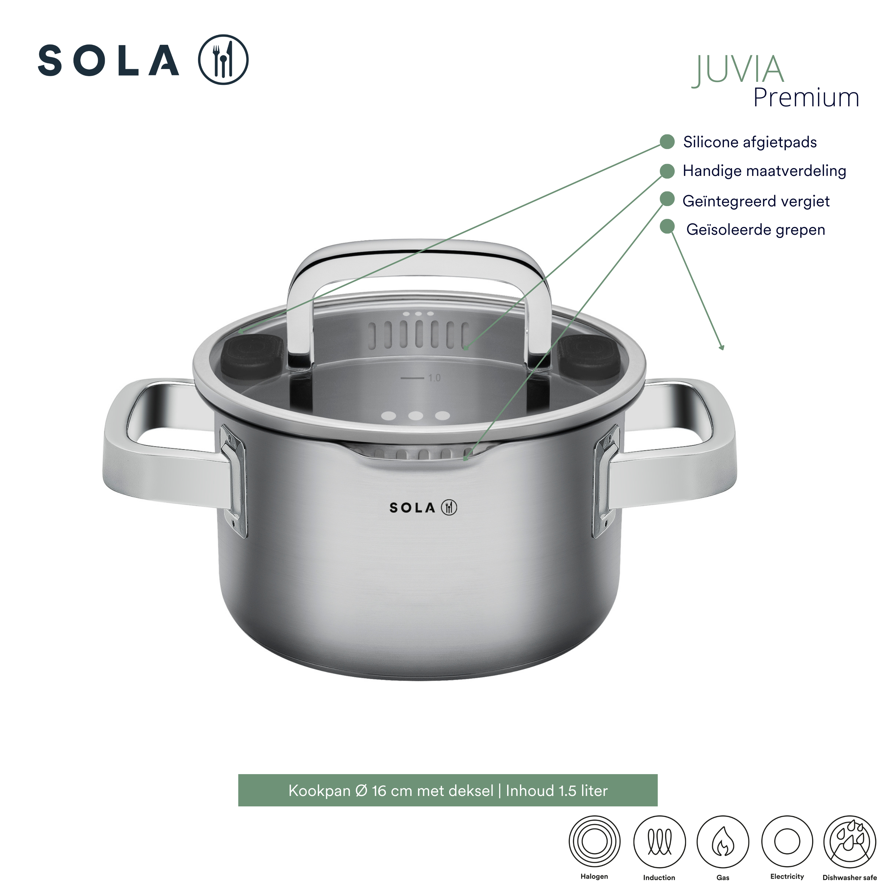 Juvia SIGNATURE Topfset 4-teilig