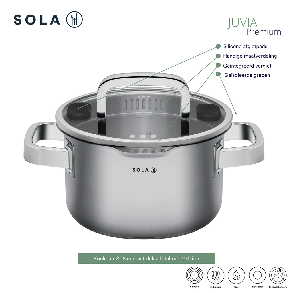 Juvia SIGNATURE Topfset 4-teilig
