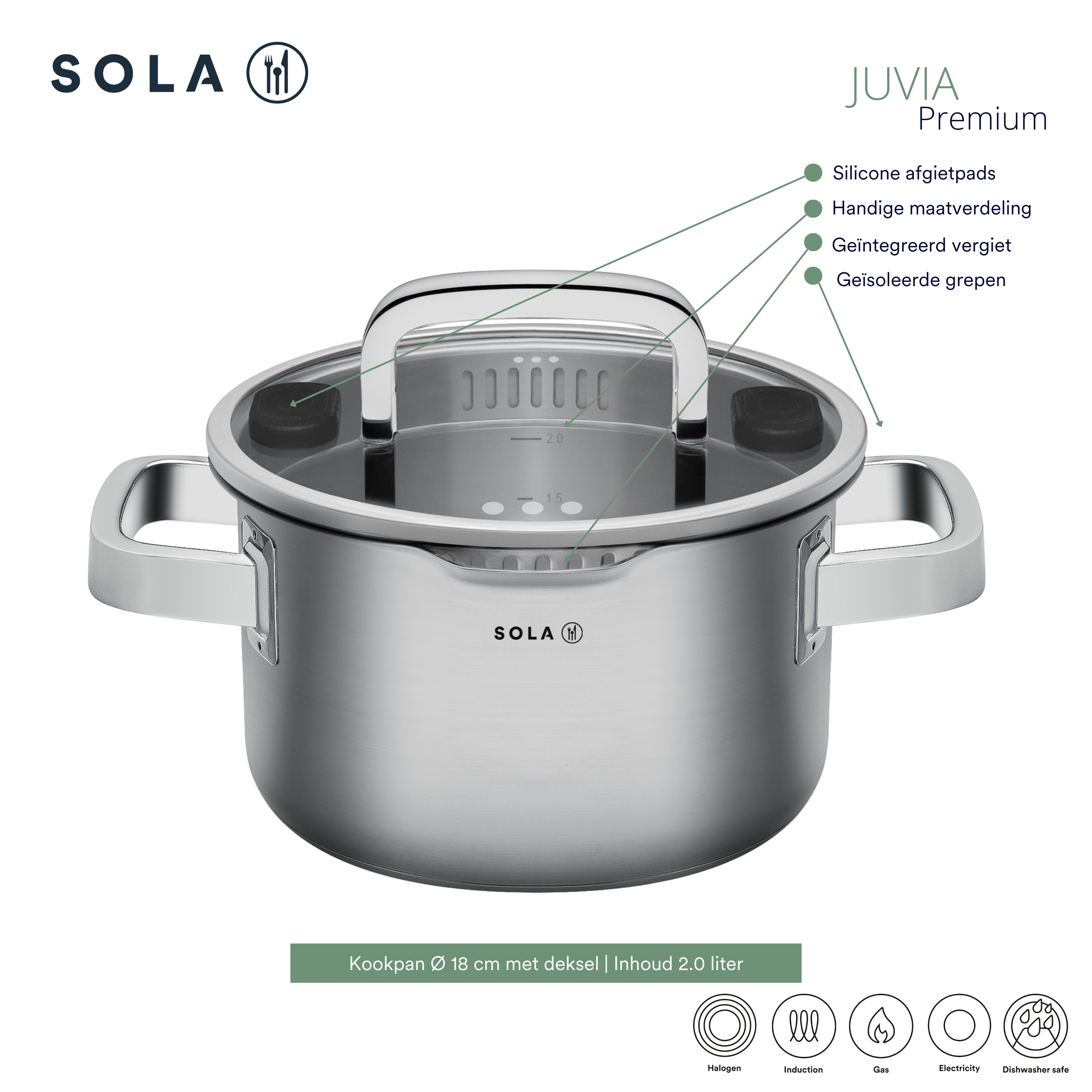 Juvia SIGNATURE Topfset 4-teilig