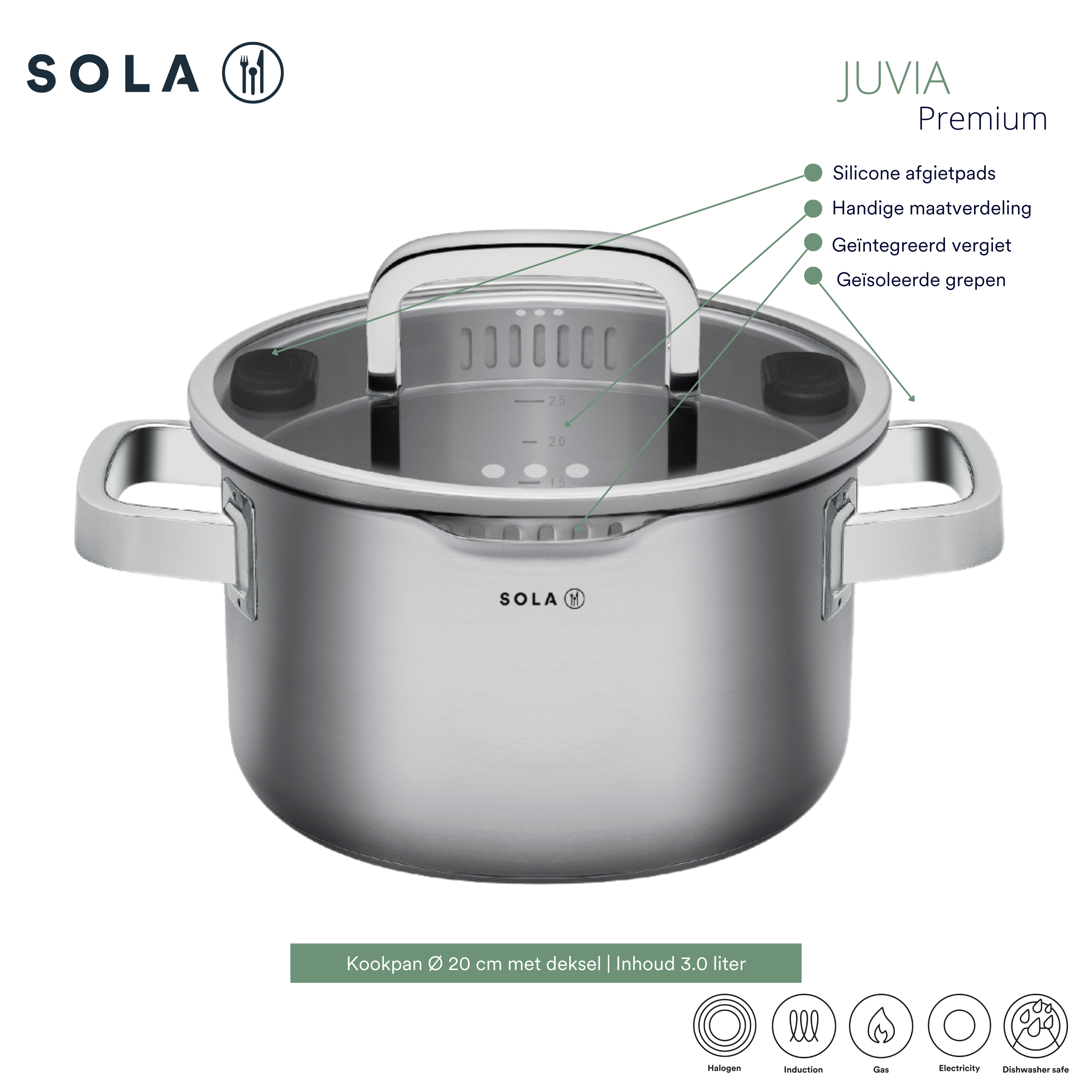 Juvia SIGNATURE Topfset 4-teilig