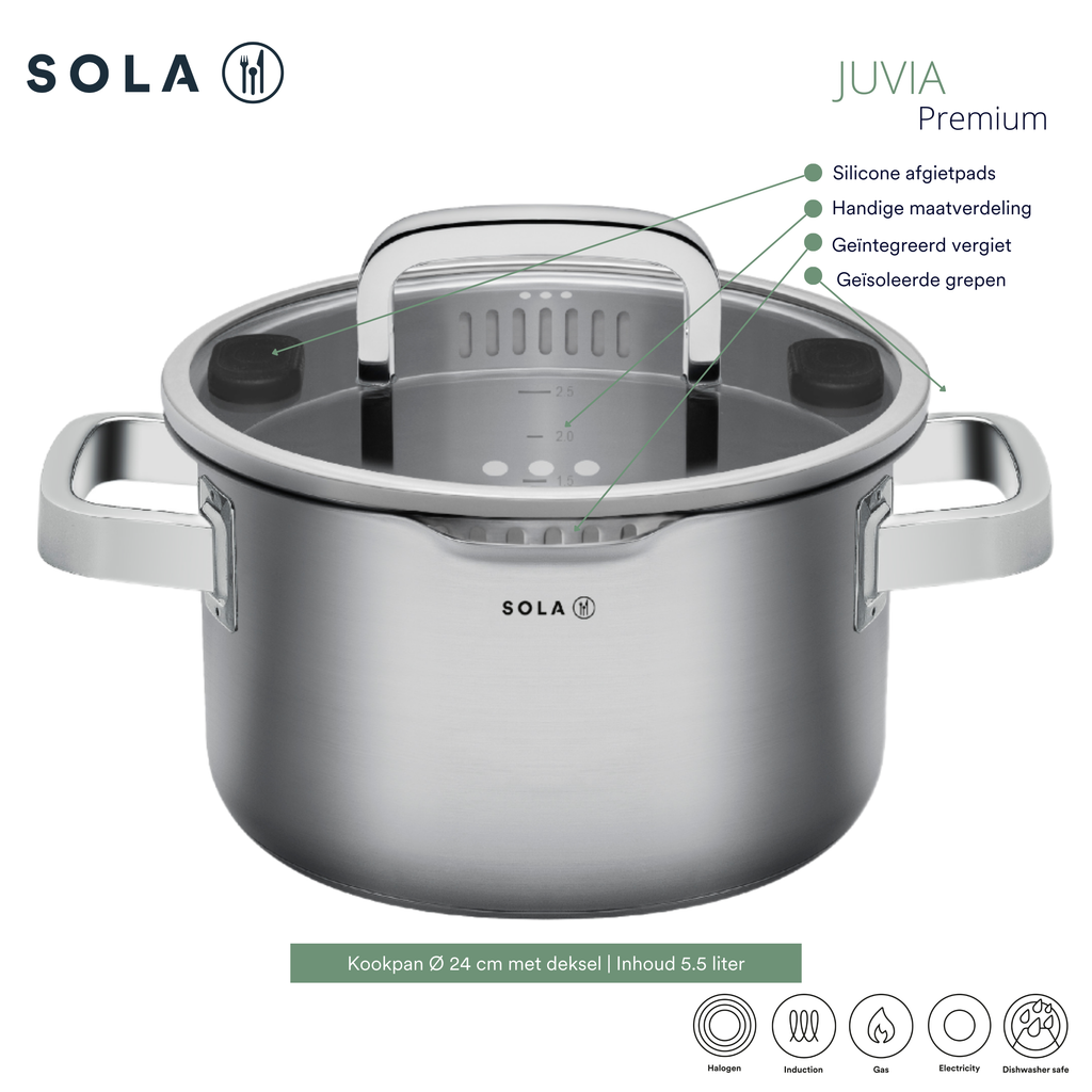 Juvia SIGNATURE Kochtöpf 24 cm