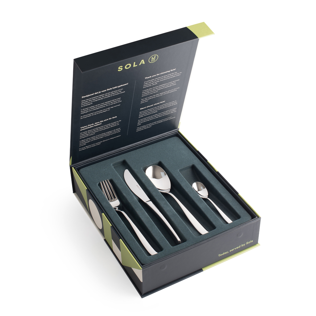 Besteckset 6 Personen 24-teilig Lotus