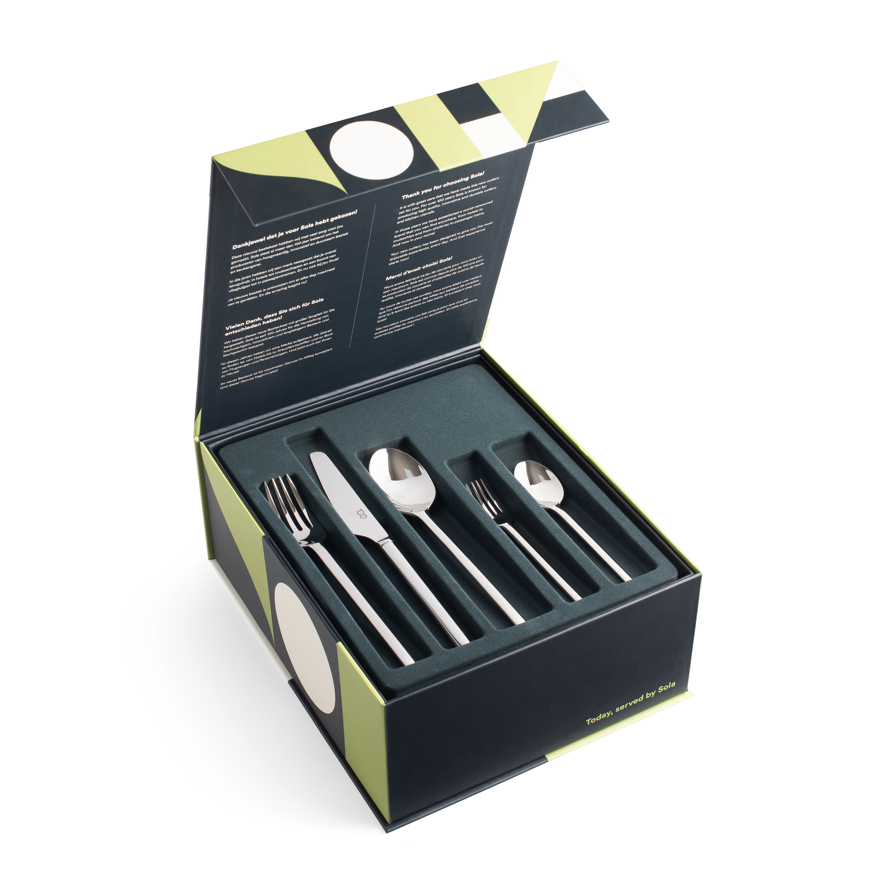 Besteckset 6 Personen 50-teilig New Dutch