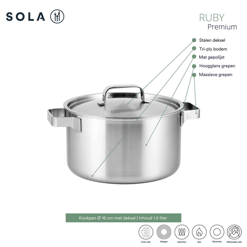 Ruby SIGNATURE Topfset 4-teilig