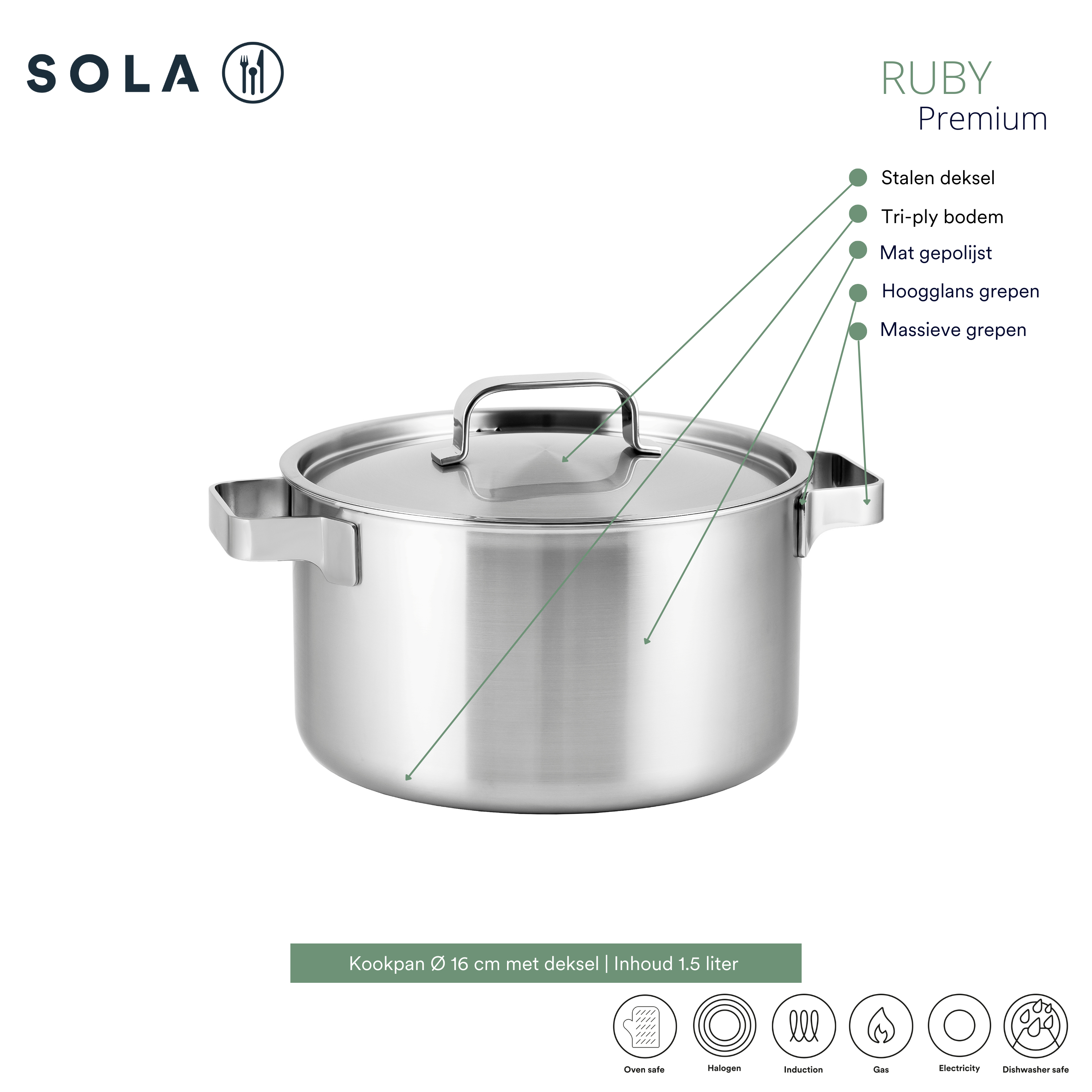 Ruby SIGNATURE Topfset 4-teilig