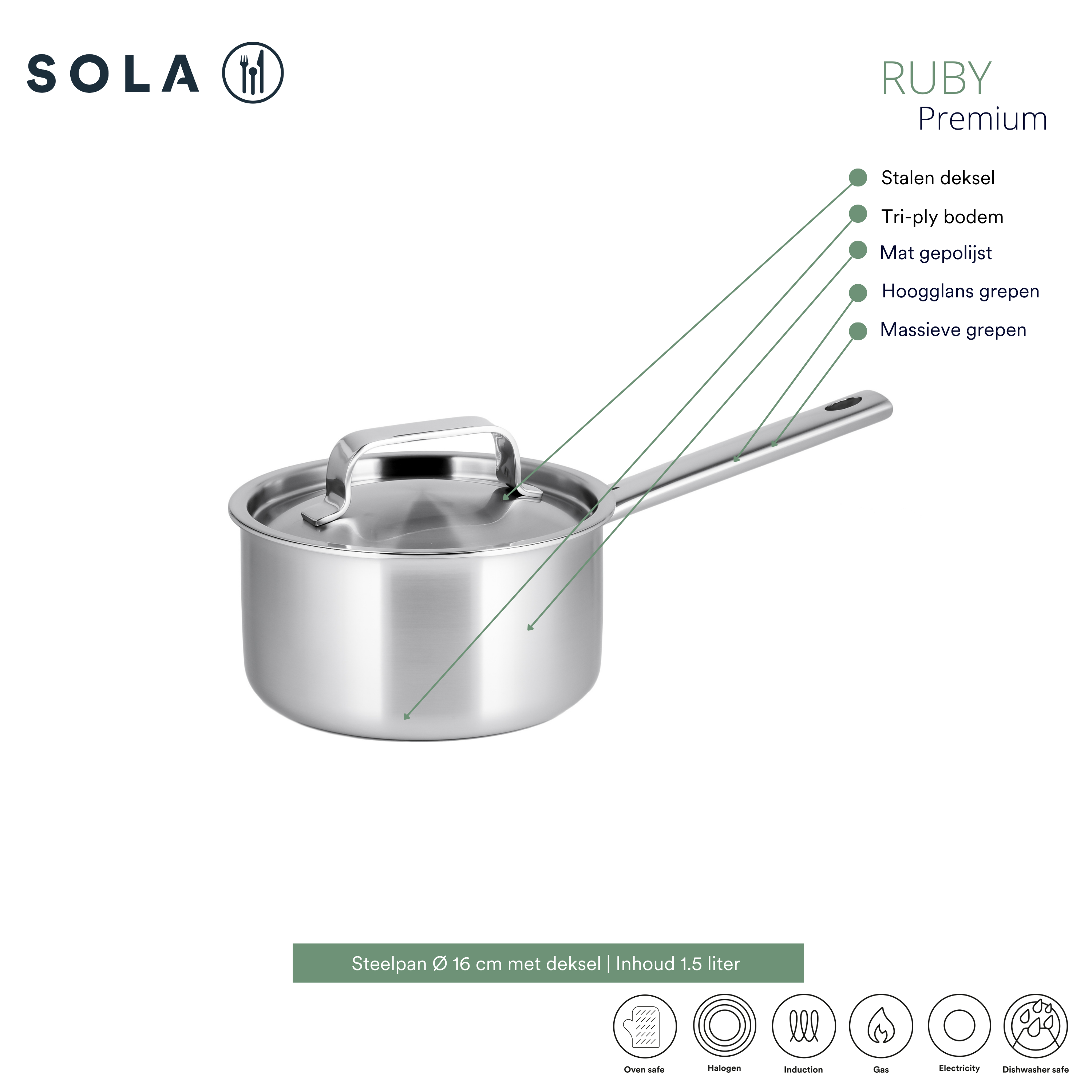 Ruby SIGNATURE Topfset 4-teilig