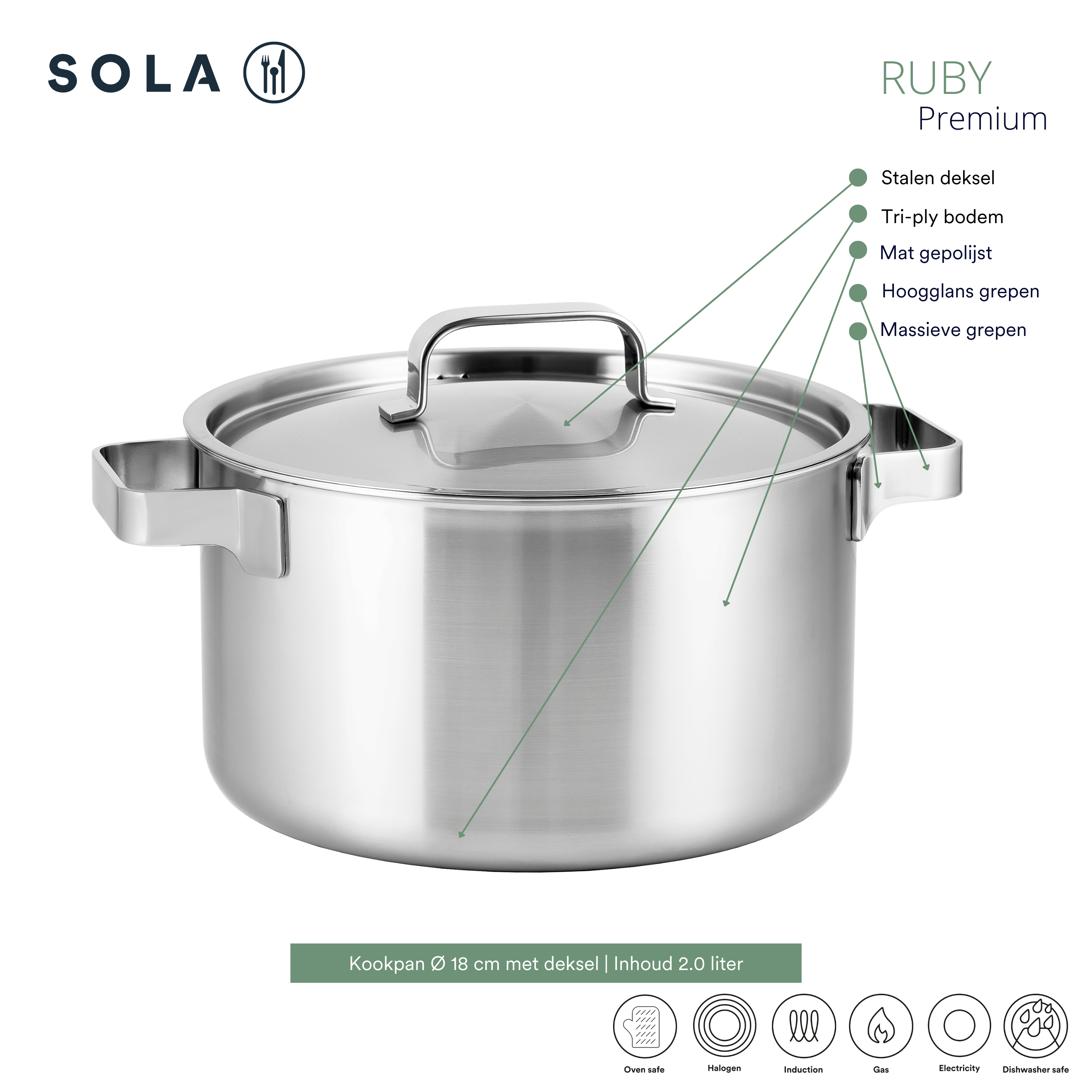 Ruby SIGNATURE Topfset 4-teilig