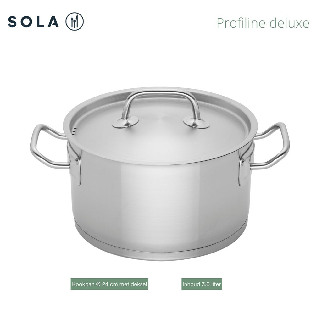 Profiline Deluxe Kochtopf 24 cm