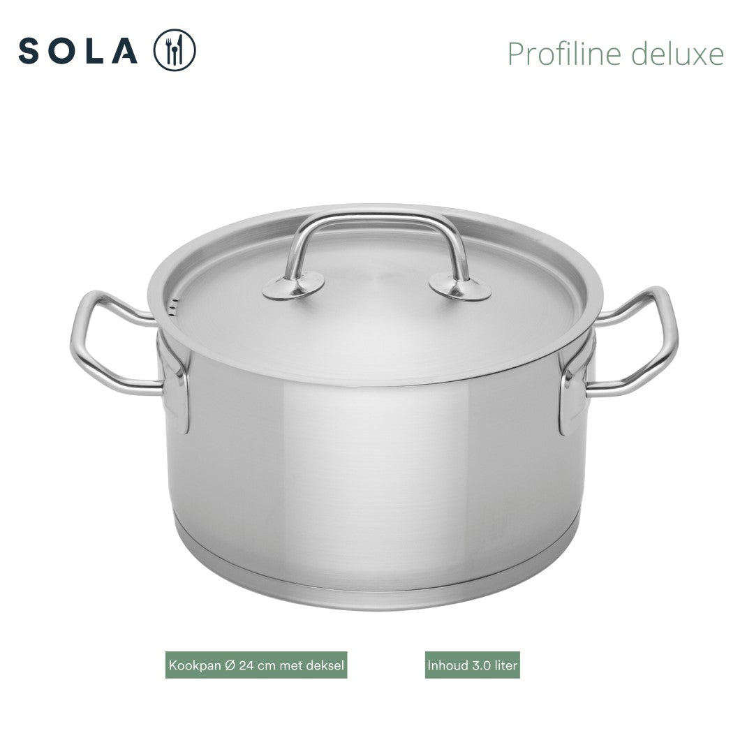 Profiline Deluxe Kochtopf 24 cm