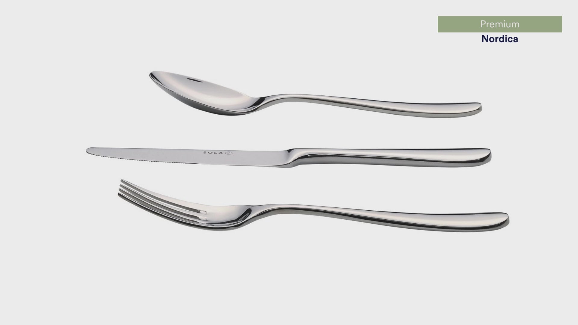 Besteckset 8 Personen 70-teilig Nordica
