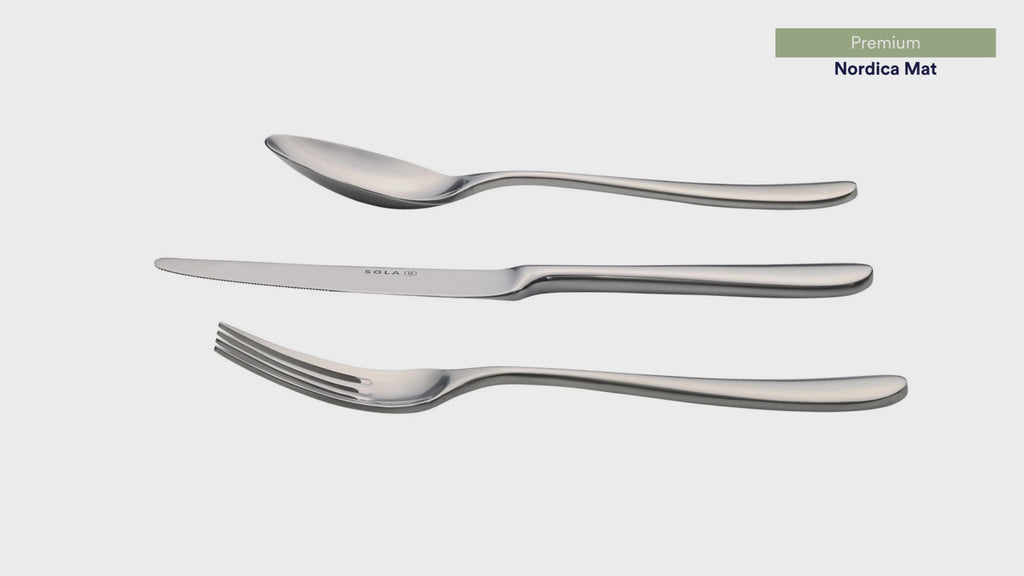 Besteckset 8 Personen 70-teilig Nordica Matt
